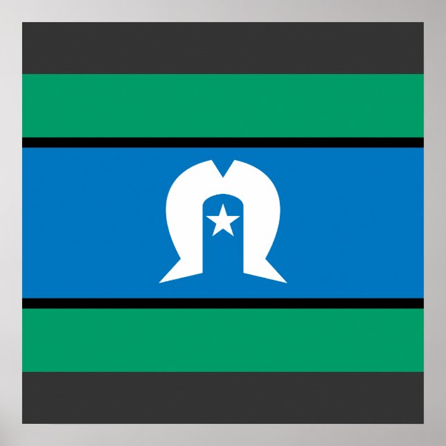 Poster îles torresdétroit, Australie (Devant)