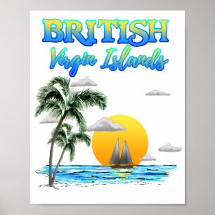Poster Îles Vierges britanniques