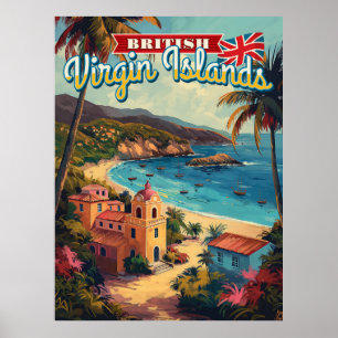 Poster Îles Vierges britanniques