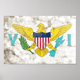 Poster Îles Virgin