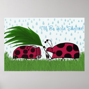 Poster I'll Be Your Shelter Print