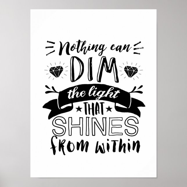 Poster Illuminations Inspirationnelles Des Devis De L'Int (Devant)