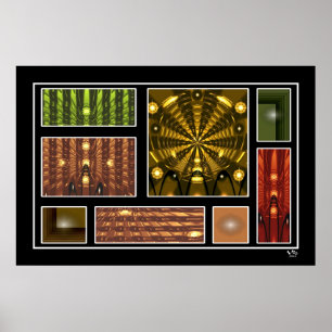 POSTER ILLUSION #05/P DE COULEUR