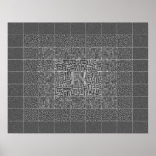 Poster Illusion grande d'Ouchi