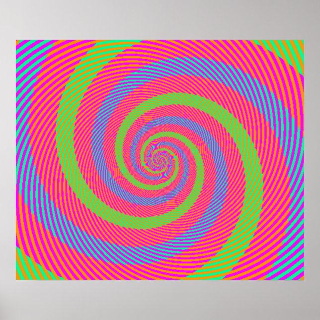 Poster Illusion optique (Devant)