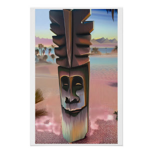 Poster Illusions Tiki