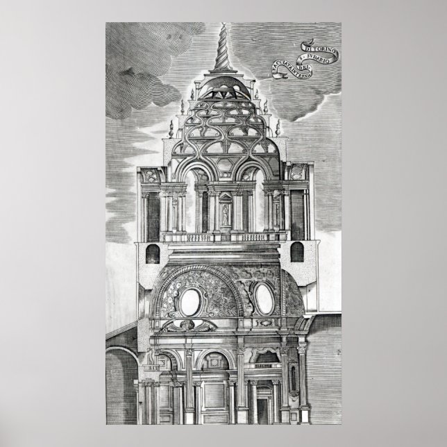 Poster Illustration architecturale (Devant)
