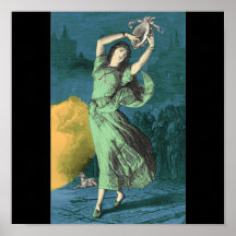 Illustration couleur d'Esmeralda