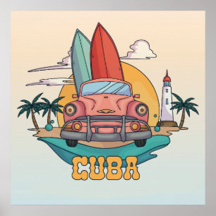 Poster Illustration Cuba