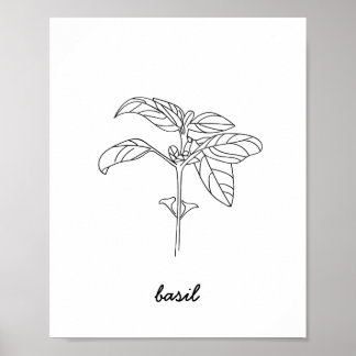 Poster Illustration de base Imprimer