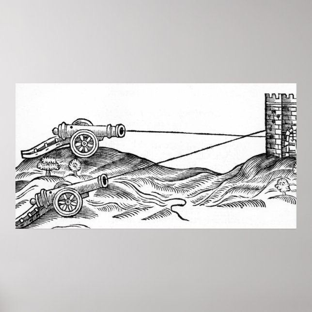 Poster Illustration de Cannon Fire (Devant)