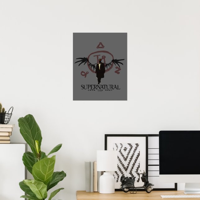 Poster Illustration de château surnaturel (Bureau à domicile)