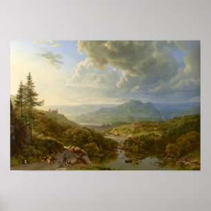 Poster Illustration de Claude Lorrain