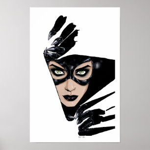 Poster Illustration de couverture de Catwoman : Les griff