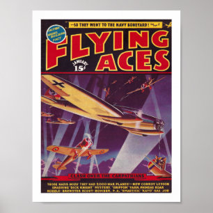 POSTER ILLUSTRATION DE COUVERTURE DE MAGAZINE VINTAGE 193