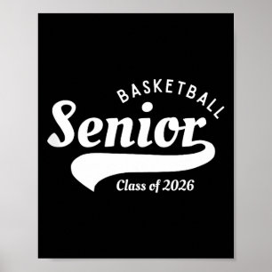 Poster Illustration de la soirée des seniors de basketbal