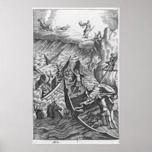 Poster Illustration de 'L'Aeneid' par Virgil