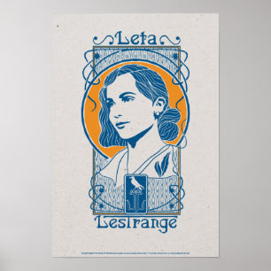 Poster Illustration de Leta Lestrange