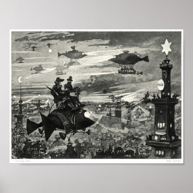 Poster Illustration de livre surréaliste (Devant)