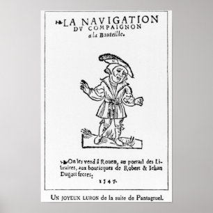 Poster Illustration de 'Pantagruel'