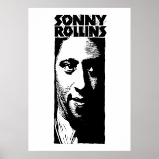 Poster Illustration de Sonny Rollins