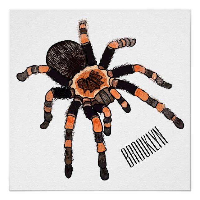 Poster Illustration de Tarantula (Devant)