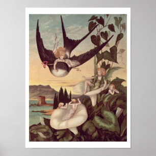 Poster Illustration de 'Thumbkinetta', par Hans Christian