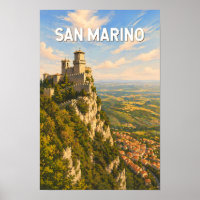 Illustration de voyage artistique vintage de Saint