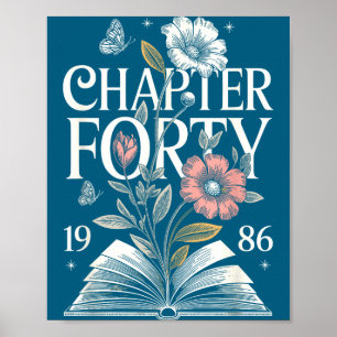 Poster Illustration du 40e anniversaire Chapitre Quarante