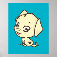 Illustration du chiot mou