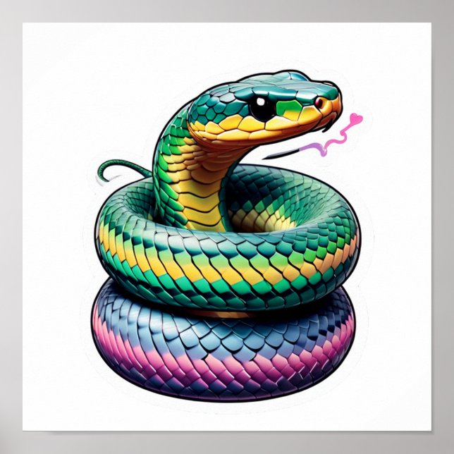 Poster Illustration du couteau mou (Devant)