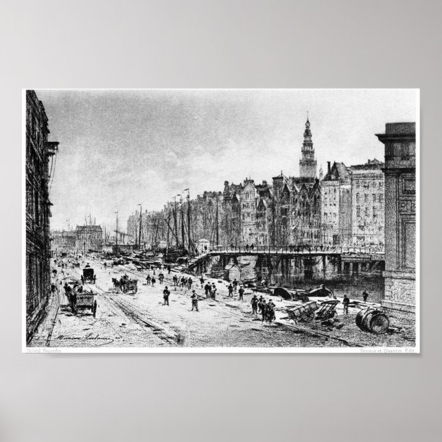Poster Illustration du livre vintage (Devant)