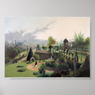 Poster Illustration du livre vintage