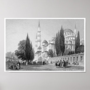 Poster Illustration du livre vintage