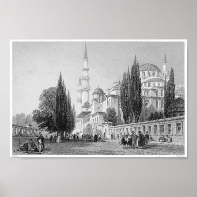 Poster Illustration du livre vintage (Devant)