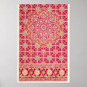 Poster Illustration du Motif vintage