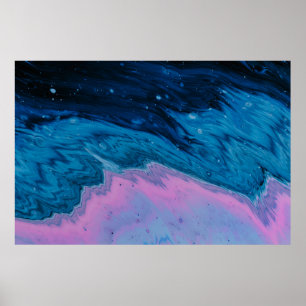 Poster Illustration du plan d'eau