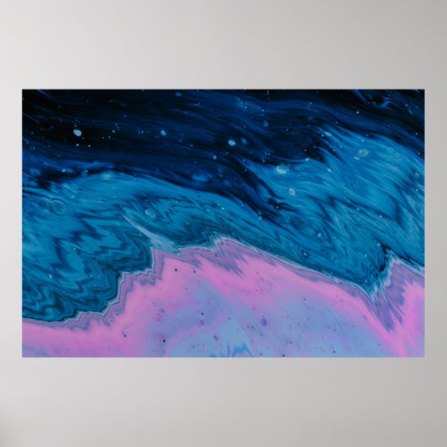 Poster Illustration du plan d'eau (Devant)