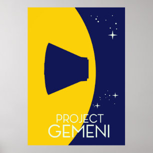 Poster Illustration du projet Gemini Space Art