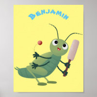 Illustration d'un insecte du cricket vert mou
