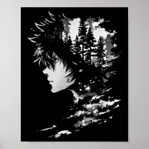 Poster Illustration graphique Anime Manga Anime 2