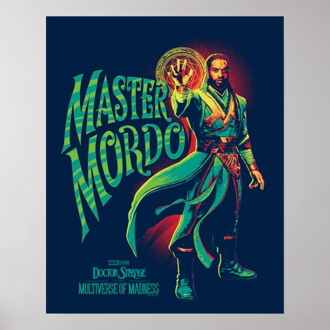 Poster Illustration Master Mordo (Devant)
