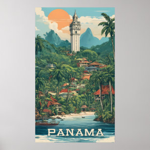 Poster Illustration Panama