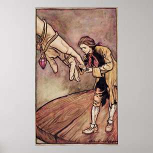 Poster Illustration pour aquarelle originale d'Arthur