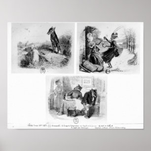 Poster Illustration pour 'le loup et le Lambb