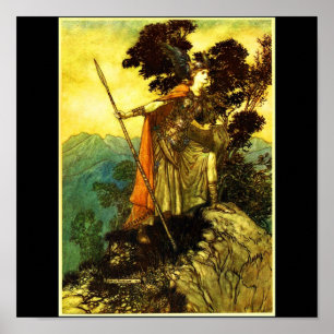 Poster Illustration-Rackham 10 d'Affiche-Cru