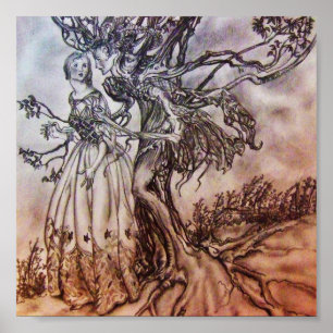 Poster Illustration-Rackham 11 d'Affiche-Cru