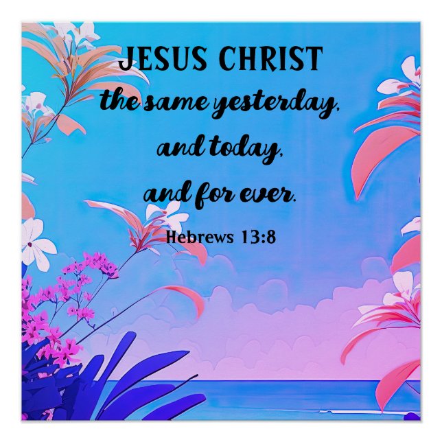 Poster Illustration tropicale Art encadré (Devant)