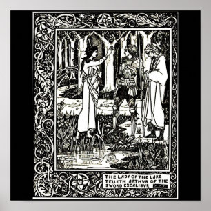 Poster Illustration Vintage-Aubrey Beardsley 13