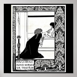 Poster Illustration Vintage-Aubrey Beardsley 21